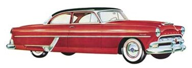 Moebius Model 1/25 1954 Hudson Hornet Club Coupe Plastic Model