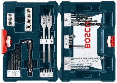 BOSCH MS4041 41-Piece Drilling and Driving Mixed Set with Included Case for Applications in Wood, Metal, Masonry