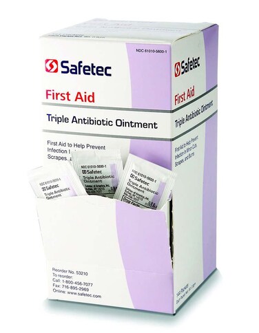 Triple Antibiotic-144-0.5 Gram Packet Box