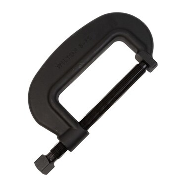 Wilton Brute Force C-Clamp, 8-1/2" Opening, 3-7/8" Throat, 31250 Lbs. Clamping Force (Model 8 F.C.)