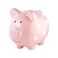 Pearhead Large Ceramic Piggy Bank, Ideal for Boys and Girls, Kids Money and Coin Bank, Perfect Baby Girl Nursery D&eacute;cor, Gift and Newborn Keepsake, Pink Polka Dots