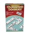 Family Classics Tournament Dominoes - Double Six Crystalline Tiles in Storage Case by Pressman , 5