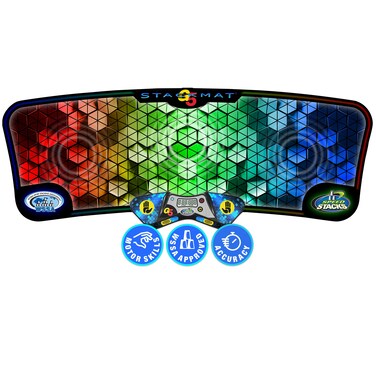 Speed Stacks   G5 Stackmat (Timer and Mat)   Accuracy to 0.001 seconds, batteries included   Endorsed by Sport Stacking and Cubing associations