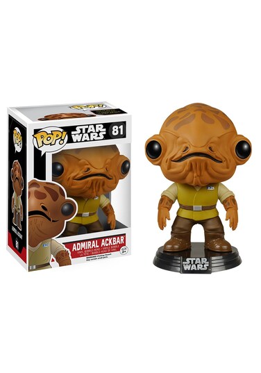 Funko POP Star Wars: Episode 7 - Admiral Ackbar Action Figure