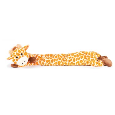 Outward Hound Longidues Giraffe Plush &amp; Squeaky Dog Tug Toy