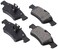 BOSCH BE986 Blue Semi-Metallic Disc Brake Pad Set - Compatible With Select Mercedes-Benz CL550, CLS400, CLS550, E300, E320, E350, E400, E550, S350, S400, S430, S500, S550, SL500, SL550 + More; REAR