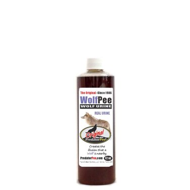 PredatorPee 100% Wolf Urine - Territorial Marking Scent - Creates Illusion That Wolf is Nearby