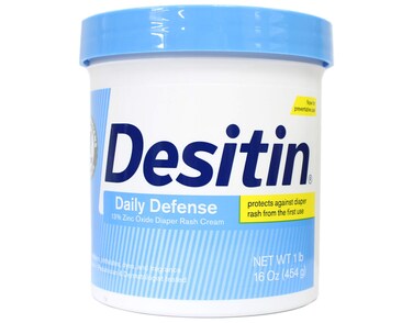 Desitin Rapid Relief Creamy Jar, 16-ounce, Relieves Diaper Rash Discomfort, New