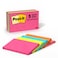 Post-it Notes, 3 in x 5 in, 5 Sticky Notes Pads, 100 Sheets per Pad, Poptimistic Collection, School Supplies and Oﬃce Products, The Original Post-it Note
