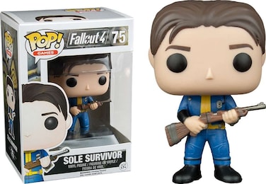 Funko Pop Games: Fallout 4-Vault Dweller Action Figure