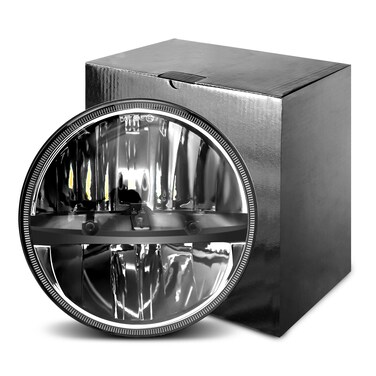 WHDZ 7 Inch Round Led Headlight for Wrangler Cj Jk Tj Motorcycle Offroad Vehicles