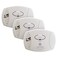 FIRST ALERT Plug-In Carbon Monoxide Detector, 3 Count (Pack of 1), CO600 , White, 6.75 x 6.9 x 9 inches