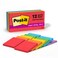 Post-it Super Sticky Notes, 12 Sticky Note Pads, 3 x 3 in., School Supplies and Office Products, Ideal for Textbooks, Notebooks, Walls and Vertical Surfaces, Playful Primaries Collection