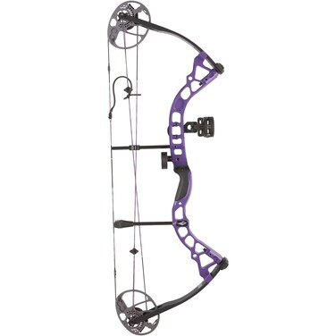DIAMOND ARCHERY Prism Fully Equipped Adjustable Durable Compound Bow, 5-55 lbs