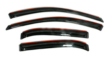 Auto Ventshade [AVS] In-Channel Rain Guards for 2011 - 2023 Chrysler 300, 4 pcs.   Window Vent Visors - Smoke   194432