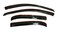 Auto Ventshade [AVS] In-Channel Rain Guards for 2011 - 2023 Chrysler 300, 4 pcs.   Window Vent Visors - Smoke   194432