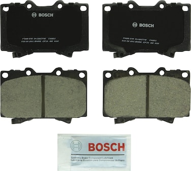 BOSCH BC772 QuietCast Premium Ceramic Disc Brake Pad Set - Compatible With Select Lexus LX470; Toyota Land Cruiser; FRONT
