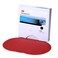 3M Hookit Red Abrasive Disc, 01677, 8 in, 80+ Grit No Hole, Pack of 25 for Auto Sanding, Primer Sanding, E-Coat Sanding