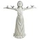 Design Toscano Basking in Glory Little Girl with Birds Outdoor Garden Statue, Large, 29 inches tall, Cast Stone Resin, Two Tone Stone Finish