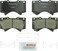 BOSCH BC1303 QuietCast Premium Ceramic Disc Brake Pad Set - Compatible with Select Lexus LX570; Toyota Land Cruiser, Sequoia, Tundra; FRONT
