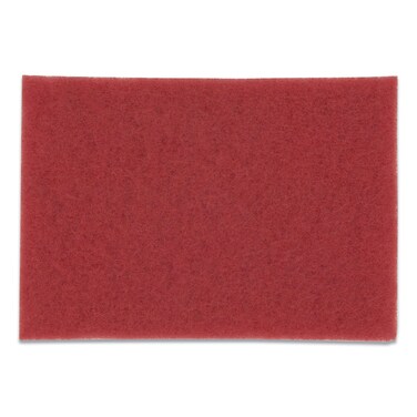 3M Red Buffer Pad 5100, 20 in x 14 in, 10/Case