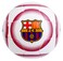 Barcelona FC Boy 26 Panel Crest Football, White, Size 5