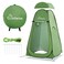 WolfWise Pop Up Privacy Shower Tent Portable Outdoor Sun Shelter Camp Toilet Changing Dressing Room Medium, Green