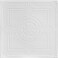A La Maison Ceilings R30 Kensington Gardens Foam Glue-up Ceiling Tile (21.6 sq. ft./Case), Pack of 8, Plain White