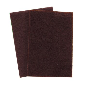 3M - 87-235 7447 Scotch-Brite 9-Inch by 6-Inch by 1/2-Inch Scouring Pad, Maroon, 20-Pack