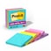 Post-it Super Sticky Notes, 3 in. x 3 in., Supernova Neons Collection, 5 Pads/Pack, 90 Sheets/Pad