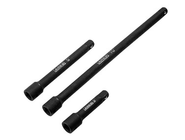 ARES 70032-3/8-Inch Drive Impact Extension Bar Set - 3-Inch, 5-Inch, and 10-Inch Laser Etched Socket Extensions Expand the Range of Impact Drivers