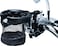 Kuryakyn 1738 Motorcycle Handlebar Accessory: Universal Drink/Cup Holder with Mesh Basket for Clutch/Brake Perch Mount, Gloss Black