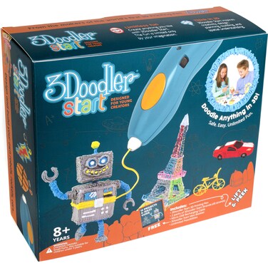 3Doodler Start Essentials 3D Pen Set For Kids with Free Refill Filament - STEM Toy For Boys &amp; Girls, Age 6 &amp; Up - Toy of The Year Award Winner