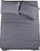 Utopia Bedding King Sheet Set - 4 Piece Ultra Soft Brushed Microfiber Bed Sheets - Hotel Style Luxury with Deep Pockets for a Secure Fit - Easy Care and Long Lasting Durability (Grey)