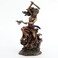 VERONESE DESIGN 9.5 Inch OYA Orisha of Wind and Transformation Cold Cast Resin Antique Bronze Finish Altar Statue