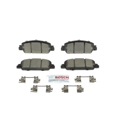 BOSCH BC1654 QuietCast Premium Ceramic Disc Brake Pad Set - Compatible with Select Honda Accord, HR-V; FRONT