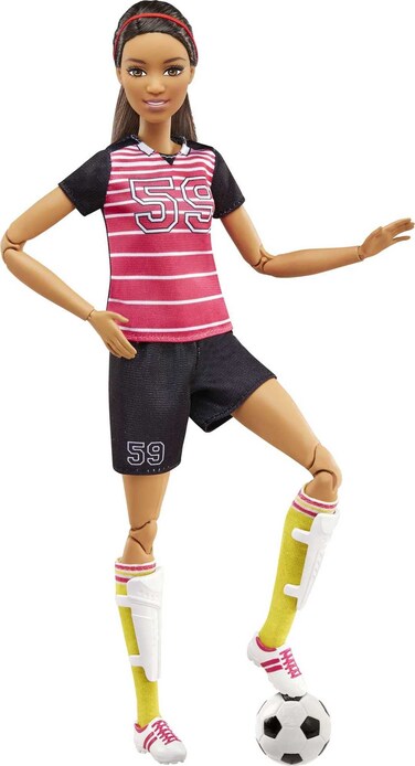 Barbie Made to Move Soccer Player