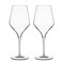 Luigi Bormioli Supremo - Set of 2 Bordeaux Wine Glasses - Elegant 18.5 Oz. Crystal Red Wine Glass, Made in Italy.