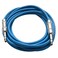 Seismic Audio Speakers TRS Male &frac14;&rdquo; To TRS Male &frac14;&rdquo; Patch Cable, 10 Foot Balanced Cord, Blue
