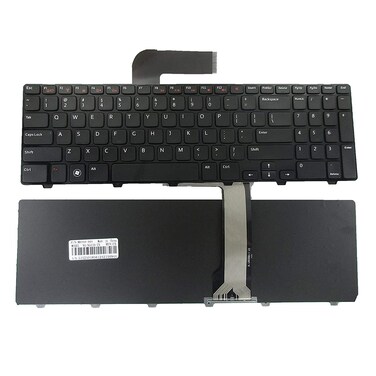 N5110 Keyboard Compatible with DELL Inspiron, Replacement Laptop Keyboard with Frame Compatible with DELL Inspiron 15R N5110 M501Z M511R Ins15RD-2528 2728 2428