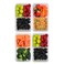 FIT Strong &amp; Healthy Bento Lunch Box &amp; Meal Prep Containers, Food &amp; Snack Storage for Adults &amp; Kids, Microwave, Freezer, &amp; Dishwasher Safe, Reusable, Airtight Lid, Removable Compartments, 39oz, 4 Pack