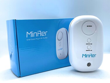 Mini AER Humidifier and Revitalizer - Air Purifier, Fragrance Scent Dispenser, and Diffuser