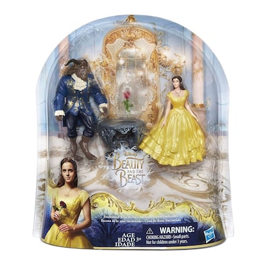 Disney Princess Beauty and the Beast Enchanted Rose Scene