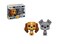 POP! Funko Disney Lady &amp; The Tramp Two Pack (Exclusive) - Disney - Figurine Set - Brown and White - Multicolored