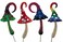 GlitZGlam Magical Miniature Mushroom Collection - 4 Fairy Garden Beautiful Miniature Mushrooms Included. A Gnome- Fairy Garden Accessory