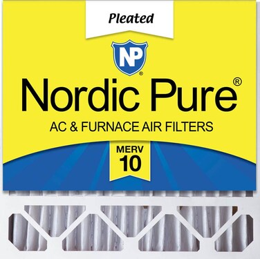 Nordic Pure 20x20x5 (19_5/8 x 19_7/8 x 4_3/8) Honeywell/Lennox Replacement MERV 10 Air Filter 1 Pack