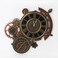 Veronese Design Mechanical Steampunk Astrolabe Star Tracker Wall Clock 17 Inch Bronze