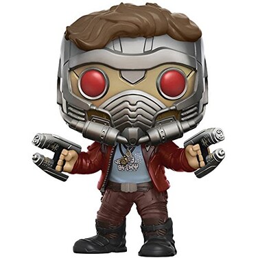Funko Pop Marvel: Guardians of The Galaxy Vol. 2 - Star Lord Chase Variant Limited Edition Vinyl Figure (Bundled with Pop Box Protector Case)