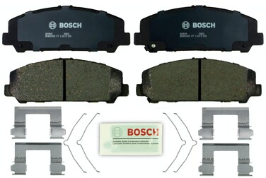 BOSCH BP1509 QuietCast Premium Organic Disc Brake Pad Set - Compatible with Select Infiniti QX56, QX80; Nissan Armada, Titan; FRONT