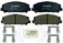 BOSCH BP1509 QuietCast Premium Organic Disc Brake Pad Set - Compatible with Select Infiniti QX56, QX80; Nissan Armada, Titan; FRONT